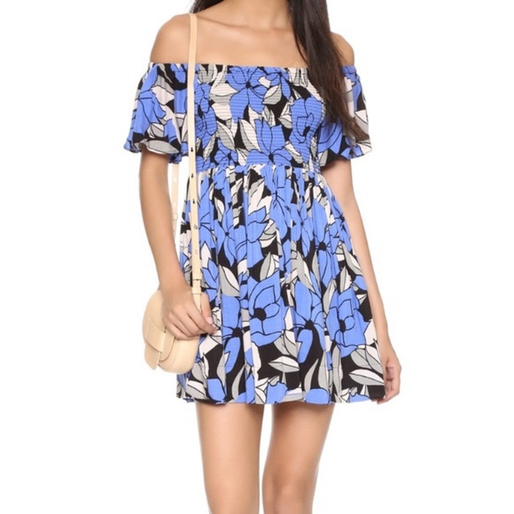 FREE PEOPLE LOUISE OFF THE SHOULDER DRESS